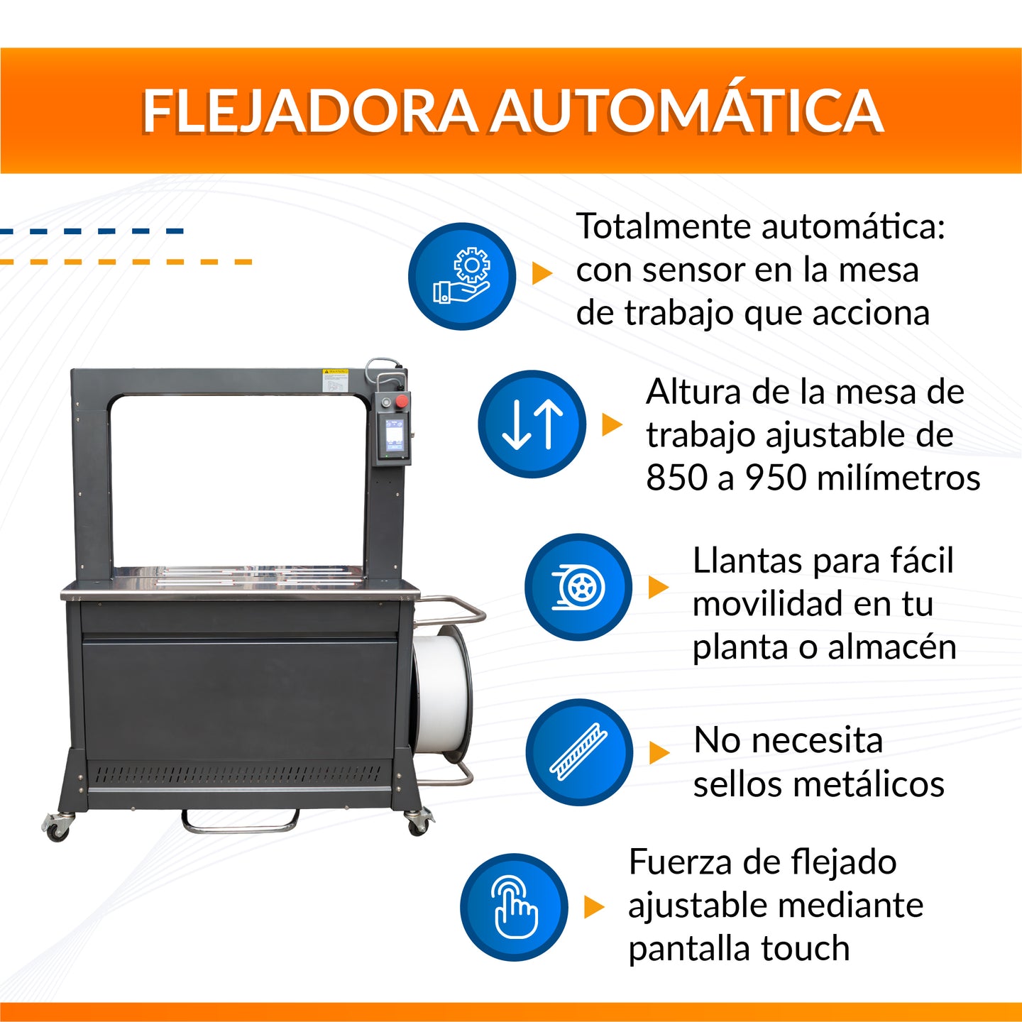 Flejadora automática